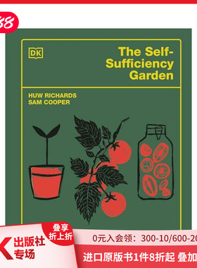 【预售】自给自足的菜园 The Self-Sufficiency Garden: Feed Your Family and Save Money 原版英文生活综合