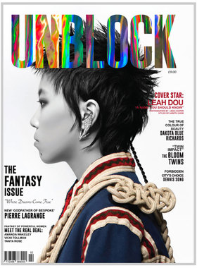 【订阅】UNBLOCK明星时尚生活杂志英国英文原版年订2期 E481 善本图书