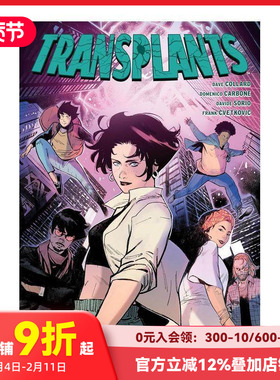 【预售】移植 Transplants 原版英文漫画书 善本图书