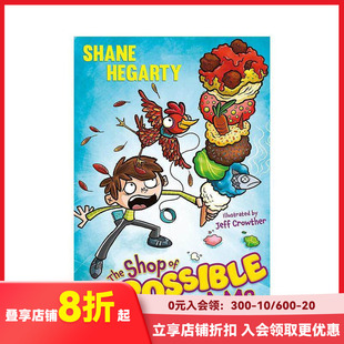 【预售】不可思议的冰淇淋店 卷1 The Shop of Impossible Ice Creams 原版英文儿童章节书 儿童幽默读物