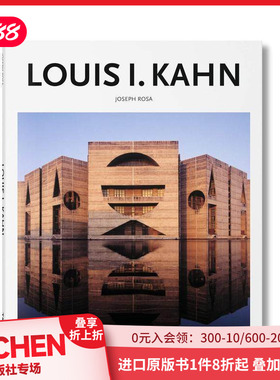 【现货】刘易斯·伊西多尔·卡恩 【Basic Architecture】Louis Isidore Kahn 原版英文建筑设计