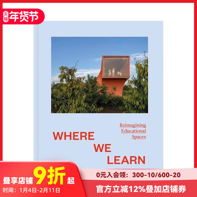 【现货】我们学习的地方：重新构想教育空间 Where We Learn: Reimagining Educational Spaces 原版英文室内设计装饰