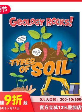 【预售】地质岩石：土壤类型 Geology Rocks!: Types of Soil 原版英文儿童绘本