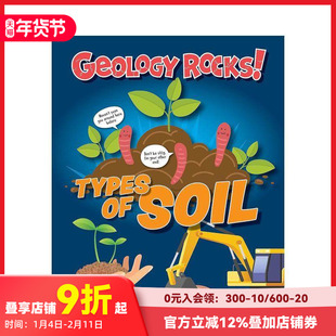 【预售】地质岩石:土壤类型 Geology Rocks!: Types of Soil 原版英文儿童绘本