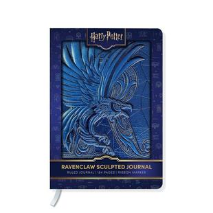 【预售】哈利波特浮雕学院笔记本 拉文克劳 Harry Potter Sculpted Journal: Ravenclaw 哈迷礼物 文创