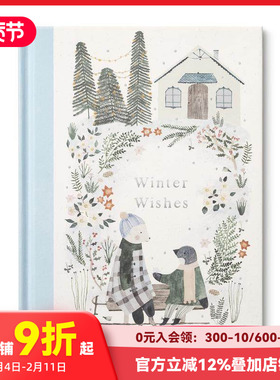 【预售】【法国插画师Cécile Metzger】冬日祝愿 Winter Wishes 原版英文儿童绘本 善本图书