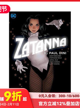 【现货】扎塔娜 保罗·迪尼（2024新版） Zatanna Paul Dini (2024 Ed) 原版英文漫画书 善本图书