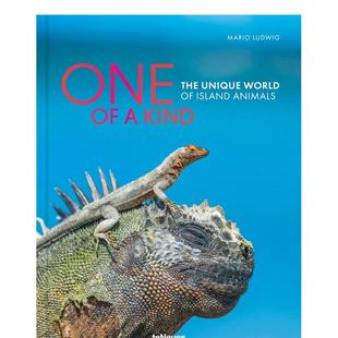 原版 现货 Kind 独特世界 英文摄影自然景观 Animals The 正版 World One Island ：岛屿动物 进口图书 Unique