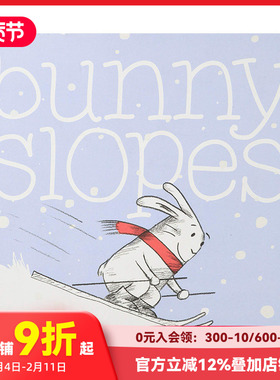 【预售】【邦尼兔】Bunny Slopes 滑雪 英文原版儿童绘本 3-6岁