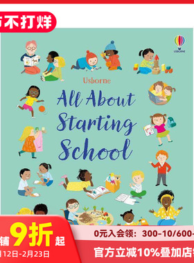 【现货】关于开学的一切 All About Starting School 入学准备 原版英文儿童绘本