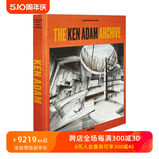 善本图书 Ken 进口原版 The 带书架 肯·亚当 英文电影奥斯卡艺术 档案 Adam 预售 TASCHEN限量版 Archive