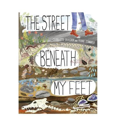【预售】【手风琴书】我脚下的街道 【Look Closer】The Street Beneath My Feet 原版英文儿童绘本 善本图书