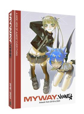【预售】Vinne插画漫画作品精选集 My Way 原版英文艺术插画原画设定集 个人插画 概念设计 新世纪福音战士AnimeNYC动漫展