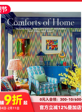 【预售】家的慰藉：量身定制的温馨家居 Comforts of Home 原版英文室内设计装饰