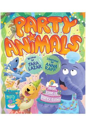 【现货】派对动物们 Party Animals 原版英文儿童绘本 善本图书
