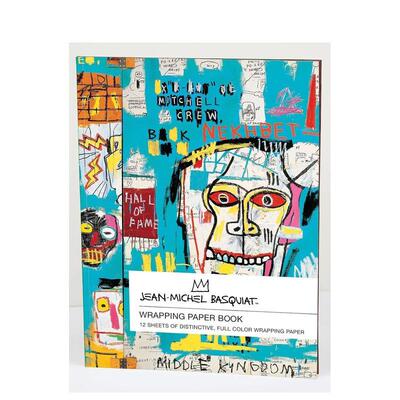 【预售】让-米歇尔·巴斯奎特包装纸 Jean-Michel Basquiat Wrapping Paper Book 原版包装纸