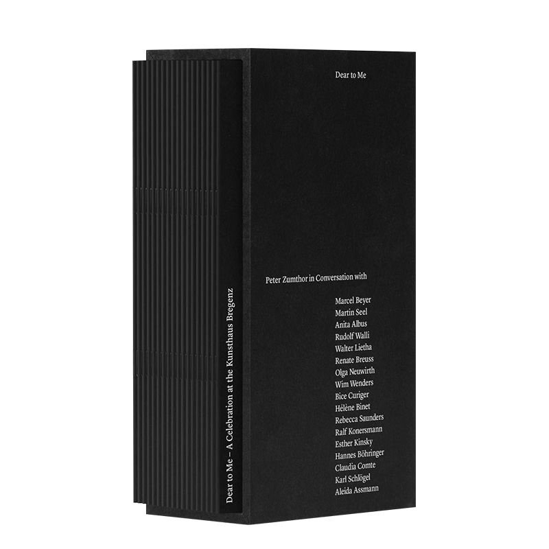【预售】彼得·卒姆托对话录 Dear to Me: Peter Zumthor in Conversation 英文原版建筑设计师访谈进口画册图书