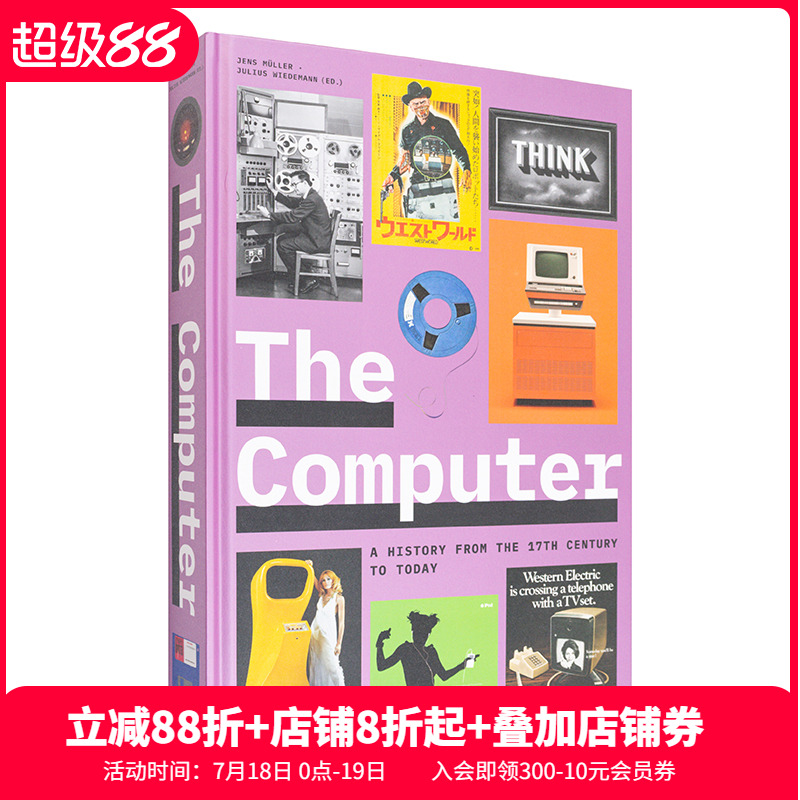 【预售】【TASCHEN】计算机：17世纪至今的历史演变 The Computer. 英文工业产品设计艺术 善本图书