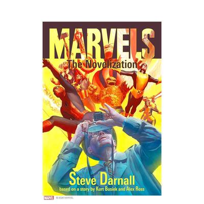 【预售】奇迹 漫威经典系列漫画改编小说 Marvels: The Novelization 原版英文文学小说善本图书