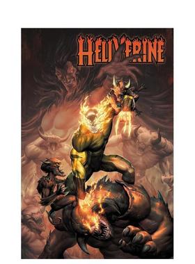 【预售】(预计26年1月出版)地狱金刚狼 卷2：地狱绿人 Hellverine Vol. 2: Hell Hulk Unleashed 原版英文漫画书 善本图书