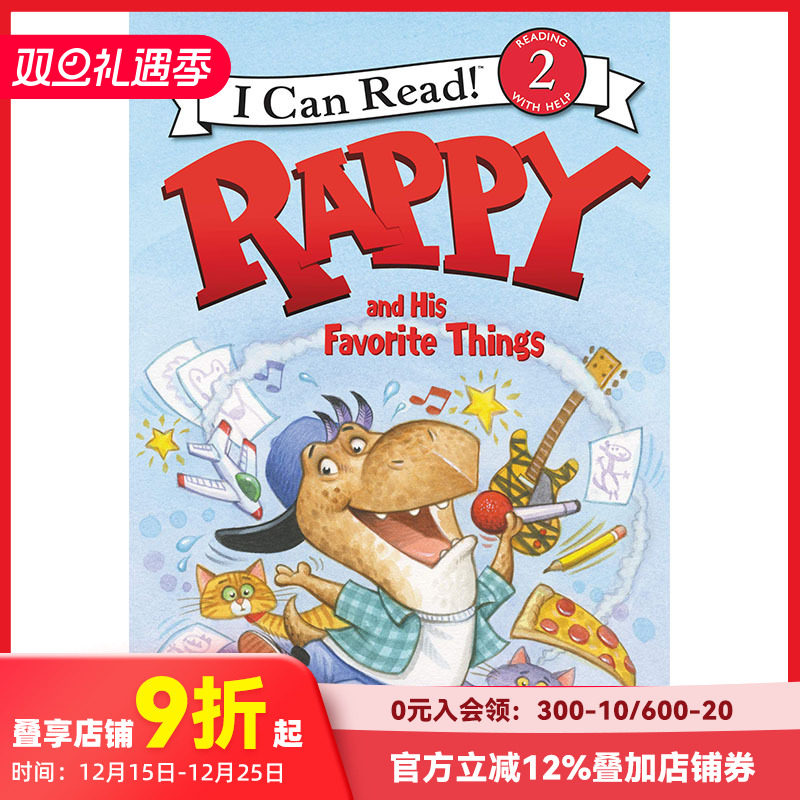 【现货】Rappy and His Favorite Things，Rappy和他z喜欢的东西 英文原版图书籍进口正版 Gutman 儿童分阶阅读（绝版）