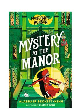 【预售】【大侦探波波】庄园谜云 【Montgomery Bonbon】Mystery at the Manor 原版英文青少年读物 少年侦探小说 蓝思值700L+