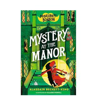 【预售】【大侦探波波】庄园谜云 【Montgomery Bonbon】Mystery at the Manor 原版英文青少年读物 少年侦探小说 蓝思值700L+