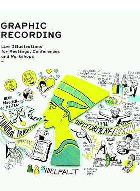 【现货】[Gestalten出版]Graphic Recording，图文记录：用于会议和研讨会现场插图 Live Illustrations 插画插图设计 英文原版