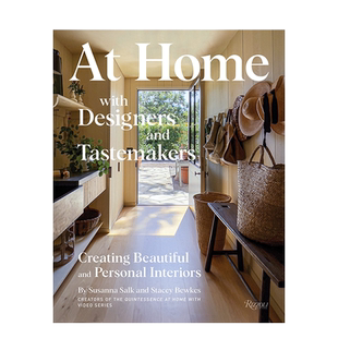 【现货】与设计师及时髦风尚者同处 At Home with Designers and Tastemakers Rizzoli 英文原版进口室内设计 善本图书