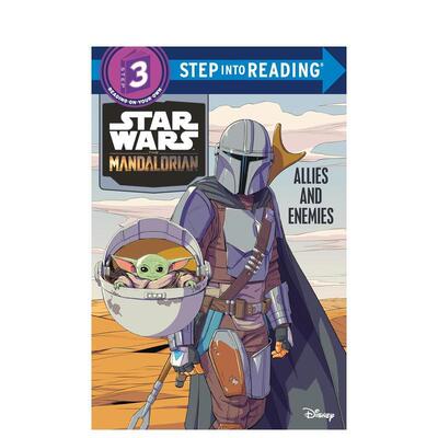 【预售】【星球大战：曼达洛人】盟友和敌人（精装） 【Star Wars: The Mandalorian】Allies and Enemies 原版英文儿童故事