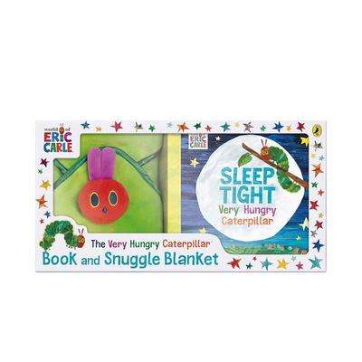 【现货】【随书赠毛毯】好饿的毛毛虫 The Very Hungry Caterpilla 英文儿童绘本 善本图书