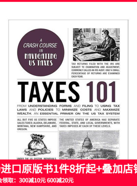 【预售】【Adam 101系列】税 【Adams 101 Series】Taxes 101 原版