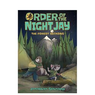 【预售】夜松鸦教团 卷1：森林的召唤 Order of the Night Jay (Book One): The Forest Beckons 原版英文儿童漫画