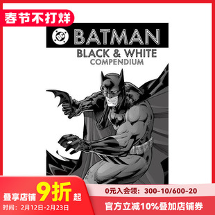 【预售】蝙蝠侠：黑与白 全编 Batman: Black & White Compendium 原版英文漫画书