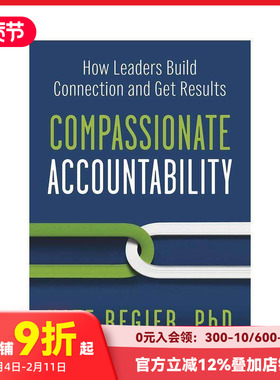 【预售】富有同情心的责任 Compassionate Accountability 原版英文商业行销