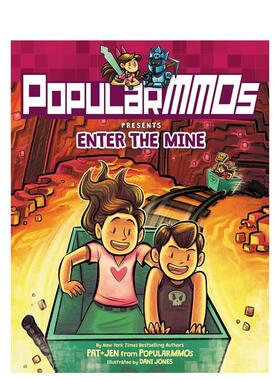 【现货】群众进入地雷 PopularMMOs Presents Enter the Mine 原版英文儿童分阶阅读