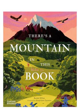 【现货】书中有座山 There's a Mountain in This Book 原版英文儿童绘本 善本图书