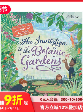 【预售】植物园邀请函 An Invitation to the Botanic Gardens 原版英文儿童绘本 善本图书