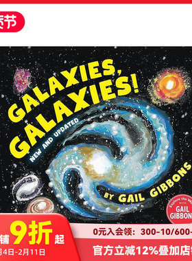【预售】银河系！（第三版） Galaxies  Galaxies! (Third Edition) 原版英文青少年读物 善本图书