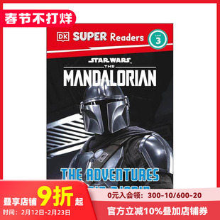 【预售】DK 超级读物阶段3：星球大战之曼达洛人 丁·贾林历险记 DK Super Readers Level 3  原版英文生活