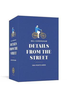 【预售】【预售】比尔·坎宁汉：街头细节 Bill Cunningham: Details from the Street 原版明信片