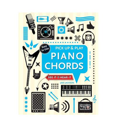 【现货】钢琴和弦(拾奏) Piano Chords (Pick Up & Play) 原版英文音乐