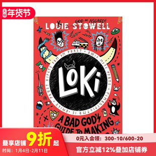 【现货】【洛基涂鸦日记】坏神的树敌指南Loki: A Bad God's Guide to Making Enemies 北欧神话 雷神 幽默读物 英文儿童