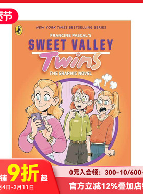 【预售】甜蜜谷双胞胎漫画小说：选边站 Sweet Valley Twins The Graphic Novel: Choosing Sides 原版英文儿童漫画