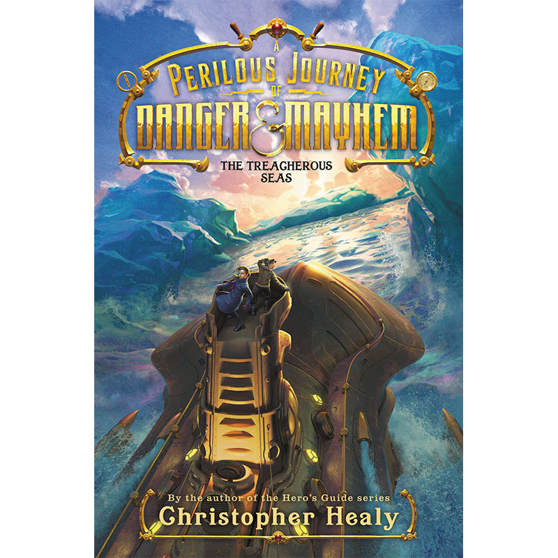 【现货】Perilous Journey of Danger and Mayhem 2: The Treacherous Seas, A，危险和混乱的危险旅程2:Healy 儿童分阶阅（绝版）