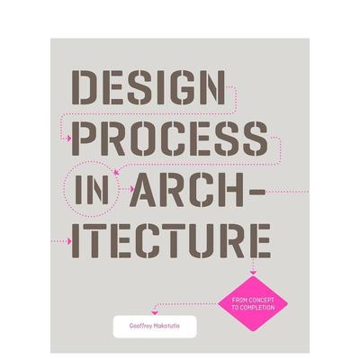 【预售】Design Process in Architecture 建筑的设计过程：从概念到建成 建筑设计灵感启发学习