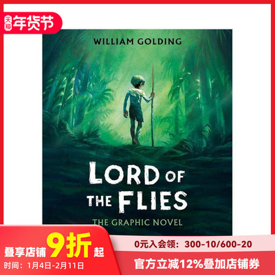 【现货】英文漫画 蝇王：图像小说 Lord of the Flies : The Graphic Novel 原版英文 善本图书