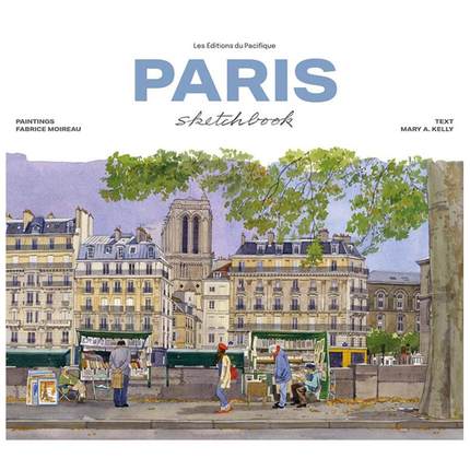 【现货】巴黎水彩速写（新版） 【Sketchbooks】Paris Sketchbook 原版英文艺术画册画集
