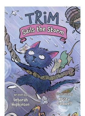 【现货】驾驭风暴 Trim Sails The Storm 原版英文儿童绘本 善本图书