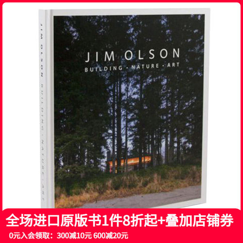 【预售】【T&H】Jim Olson吉姆·奥尔森：建筑，自然，艺术 英文原版建筑设计图书